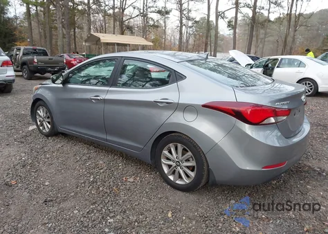 2015 Hyundai Elantra Se z USA, uszkodzony, nr VIN KMHDH4AE1FU387828